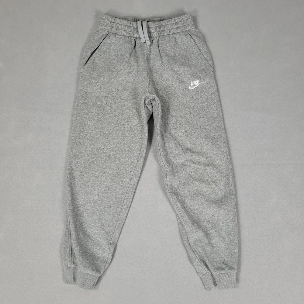 Nike Joggers Sportswear Club Fleece Kids L Gray Athletic Tapered FD3008-063